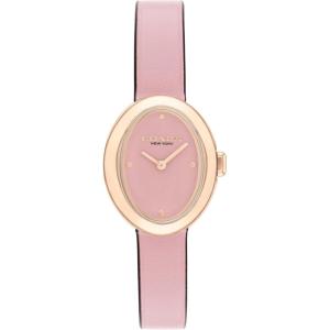 imageCoach Sammy Womens  2H Quartz Watch  Calfskin Leather Strap  Water Resistant up to 3ATM30 Meters  Gift for Her  Modern Design  Perfect for Everyday Wear  225mmBlush