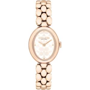 imageCoach Sammy Womens  2H Quartz Watch  Stainless Steel Bracelet  Water Resistant up to 3ATM30 Meters  Gift for Her  Modern Design  Perfect for Everyday Wear  225mmCarnation Gold