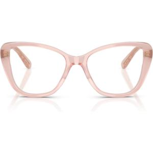 imageCoach Womens Hc6255u Universal Fit Cat Eye Prescription Eyewear FramesMilky PinkDemo Lens