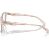 imageCOACH Womens Hc6231u Sculpted C Hardware Universal Fit Rectangular Prescription Eyewear FramesMilky PinkDemo Lens