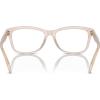 imageCOACH Womens Hc6231u Sculpted C Hardware Universal Fit Rectangular Prescription Eyewear FramesMilky PinkDemo Lens