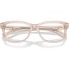 imageCOACH Womens Hc6231u Sculpted C Hardware Universal Fit Rectangular Prescription Eyewear FramesMilky PinkDemo Lens