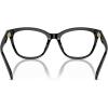 imageCOACH Womens Hc6232u Sculpted C Hardware Universal Fit Square Prescription Eyewear FramesBlackDemo Lens