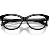 imageCOACH Womens Hc6232u Sculpted C Hardware Universal Fit Square Prescription Eyewear FramesBlackDemo Lens