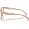 imageCOACH Womens Hc6232u Sculpted C Hardware Universal Fit Square Prescription Eyewear FramesMilky Light BrownDemo Lens