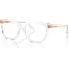 imageCOACH Womens Hc6242u Universal Fit Square Prescription Eyewear FramesTransparent ClearDemo Lens