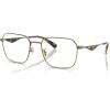imageCoach Mens Hc5186 Square Prescription Eyewear FramesAntique GoldDemo Lens