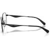 imageCoach Mens Hc5186 Square Prescription Eyewear FramesSatin BlackDemo Lens