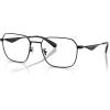imageCoach Mens Hc5186 Square Prescription Eyewear FramesSatin BlackDemo Lens