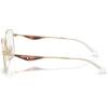 imageCoach Mens Hc5186 Square Prescription Eyewear FramesSatin Light GoldDemo Lens