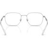 imageCoach Mens Hc5186 Square Prescription Eyewear FramesSatin SilverDemo Lens