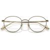 imageCoach Mens Hc5190td Round Prescription Eyewear FramesAntique GoldDemo Lens