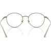 imageCoach Mens Hc5190td Round Prescription Eyewear FramesAntique GoldDemo Lens