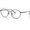 imageCoach Mens Hc5190td Round Prescription Eyewear FramesSatin BlackDemo Lens