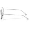 imageCoach Mens Hc5190td Round Prescription Eyewear FramesShiny SilverBlackDemo Lens