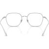 imageCoach Mens Hc5191td Square Prescription Eyewear FramesShiny SilverDemo Lens