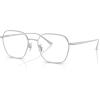 imageCoach Mens Hc5191td Square Prescription Eyewear FramesShiny SilverDemo Lens