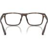 imageCoach Mens Hc6263u Universal Fit Rectangular Prescription Eyewear FramesMatte Dark TortoiseDemo Lens