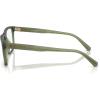 imageCoach Mens Hc6263u Universal Fit Rectangular Prescription Eyewear FramesMatte Transparent Army GreenDemo Lens