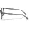 imageCoach Mens Hc6263u Universal Fit Rectangular Prescription Eyewear FramesMatte Transparent Dark StoneDemo Lens