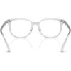 imageCoach Mens Hc6269d Square Prescription Eyewear FramesTransparent Light GreyDemo Lens