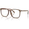 imageCoach Womens HC6254BD Square Prescription Eyewear Frames Milky BrownDemo Lens 55 mm
