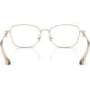 imageCoach Womens Hc5183 Square Prescription Eyewear FramesShiny Light GoldDemo Lens