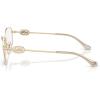 imageCoach Womens Hc5183 Square Prescription Eyewear FramesShiny Light GoldDemo Lens