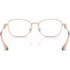 imageCoach Womens Hc5183 Square Prescription Eyewear FramesShiny Rose GoldDemo Lens
