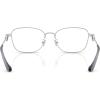 imageCoach Womens Hc5183 Square Prescription Eyewear FramesShiny SilverDemo Lens