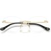 imageCoach Womens Hc5185 Cat Eye Prescription Eyewear FramesShiny Light GoldDemo Lens