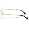 imageCoach Womens Hc5185 Cat Eye Prescription Eyewear FramesShiny Light GoldDemo Lens