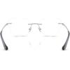 imageCoach Womens Hc5185 Cat Eye Prescription Eyewear FramesShiny SilverDemo Lens