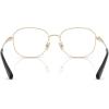 imageCoach Womens Hc5187d Round Prescription Eyewear FramesShiny Light GoldDemo Lens