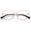 imageCoach Womens Hc5187d Round Prescription Eyewear FramesShiny Light GoldDemo Lens