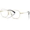 imageCoach Womens Hc5187d Round Prescription Eyewear FramesShiny Light GoldDemo Lens