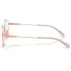 imageCoach Womens Hc5187d Round Prescription Eyewear FramesShiny Rose GoldDemo Lens