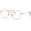 imageCoach Womens Hc5187d Round Prescription Eyewear FramesShiny Rose GoldDemo Lens
