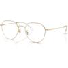 imageCoach Womens Hc5188td Round Prescription Eyewear FramesShiny Light GoldClearDemo Lens