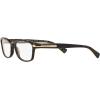 imageCoach Womens Hc6065 Rectangular Prescription Eyewear FramesDark TortoiseDemo Lens