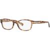 imageCoach Womens Hc6065 Rectangular Prescription Eyewear FramesLight Brown Confetti TortoiseDemo Lens