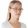 imageCoach Womens Hc6065 Rectangular Prescription Eyewear FramesLight Brown Confetti TortoiseDemo Lens