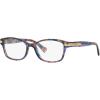 imageCoach Womens Hc6065 Rectangular Prescription Eyewear FramesPurple Confetti TortoiseDemo Lens