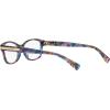 imageCoach Womens Hc6065 Rectangular Prescription Eyewear FramesPurple Confetti TortoiseDemo Lens