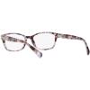 imageCoach Womens Hc6065 Rectangular Prescription Eyewear FramesPurple TortoiseDemo Lens
