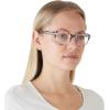 imageCoach Womens Hc6065 Rectangular Prescription Eyewear FramesPurple TortoiseDemo Lens