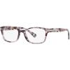 imageCoach Womens Hc6065 Rectangular Prescription Eyewear FramesPurple TortoiseDemo Lens