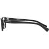 imageCoach Womens Hc6089 Rectangular Prescription Eyewear FramesBlackDemo Lens