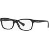 imageCoach Womens Hc6089 Rectangular Prescription Eyewear FramesBlackDemo Lens