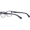 imageCoach Womens Hc6089 Rectangular Prescription Eyewear FramesBlue Beige Glitter GradientDemo Lens